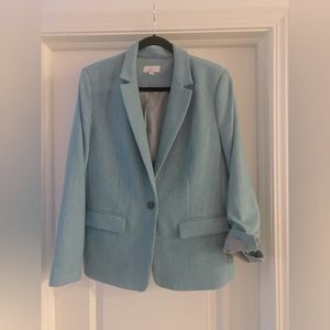Beautiful teal wool blazer!